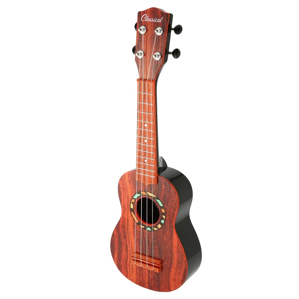 

Portable Children Ukulele Guitar Musical Instrument Ukulele Kids Educational Toys Plastic Guitar Beginner Basic Players