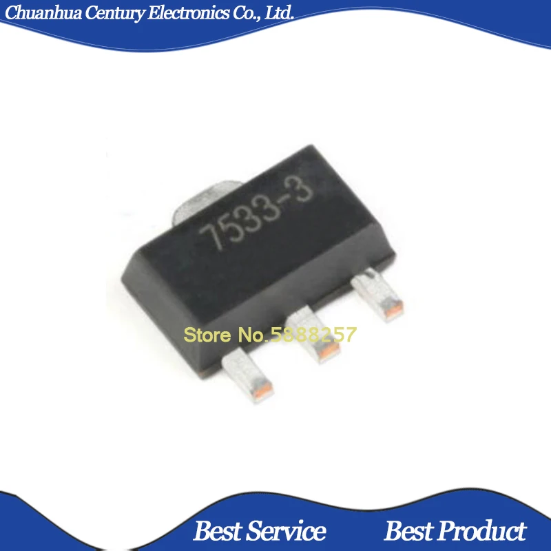 

10 шт./партия HT7533-3 7533-3 SOT89 оригинал и новая фотография