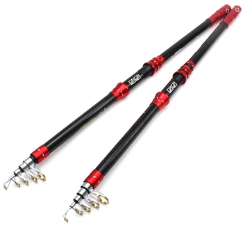 

NEW 2.1M 2.4M 2.7M 3.0M 3.6M Portable Telescopic Fishing Rod High Performance Sea Fishing Pole pesca Rod pesca agua salada