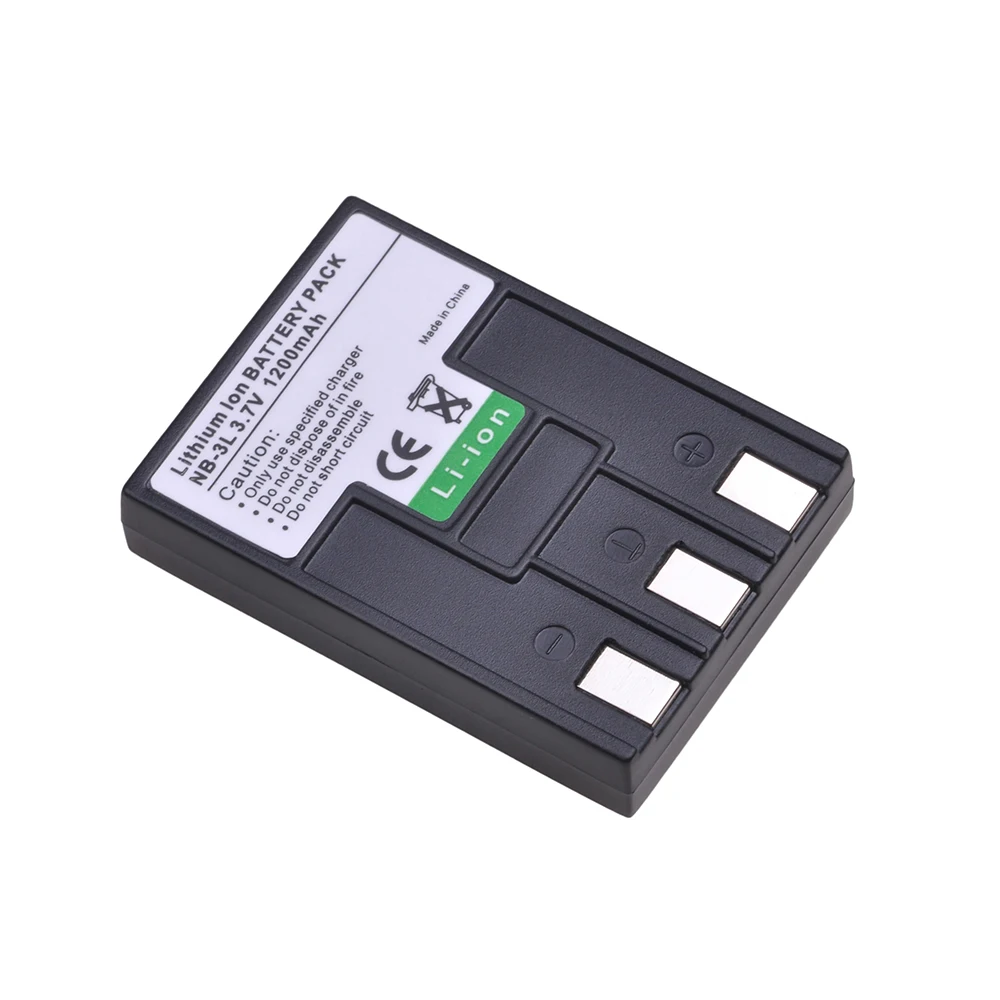 Camera Battery 1200mAh NB-3L For Canon Camera