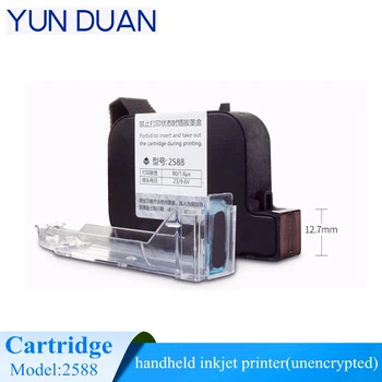 

2588 0.5 inch HD quick-drying pure black ink cartridge Handheld printer ink cartridge 42ml inkjet printer cartridge