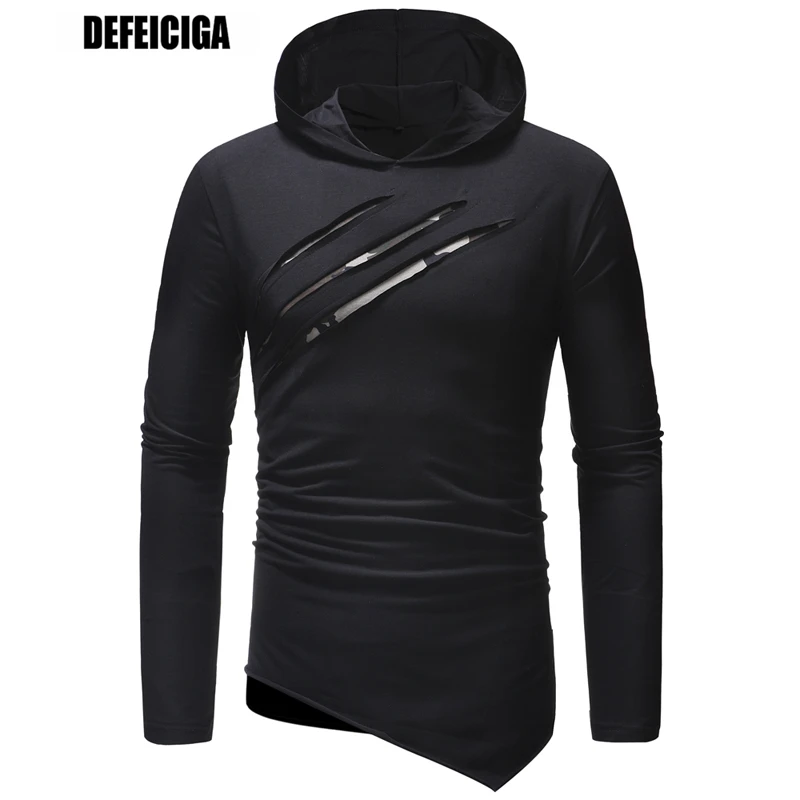 

New Hoodies Men 2019 Autumn Casual Long Sleeve Hoodie Men Sweatshirts Slim Zipper Hoody Sweatshirt Men Hooded Streetwear