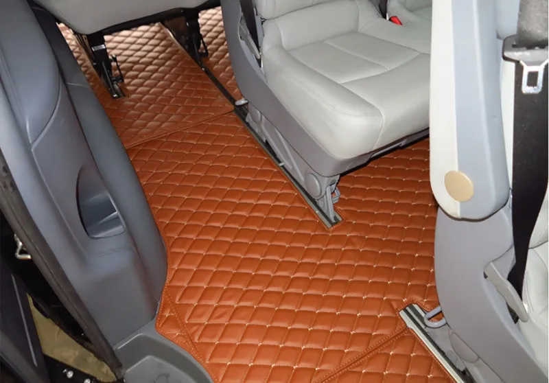 Высокое качество! Специальные автомобильные коврики для Mercedes Benz Vito W639 9 8 7 мест- Водонепроницаемые ковры для Vito 2010