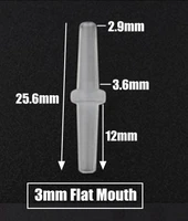 3mm Flat Mouth