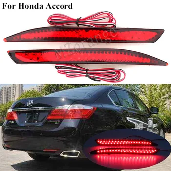 

MZORANGE 1 Pair LED Tail Rear Bumper Reflector Light lamp for Honda Accord 9th 2014-2016 Running Reversing Parking Warning Light