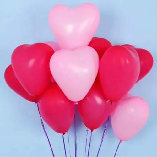 Details about   50 Red and White 10" Plain Helium Latex Balloons For Valentine Party Love baloon 