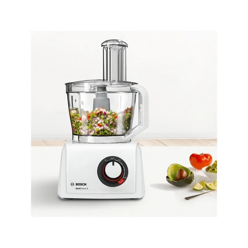 Компактный кухонный комбайн Мощность 1250 Вт Цвет корпуса: белый Bosch MC812W872|Кухонные