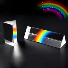 

Triangular Prism Optical Glass Physics Science Educational Toys Children 5 8 10 12 Years Present For Students