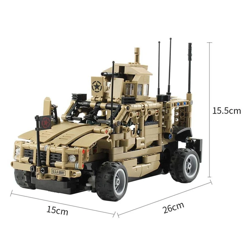 1:12 2,4G бронированная штурмовая машина Diy Kit, независимая управляемая гоночный трек