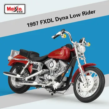 

MAISTO 1:18 HALLEY 1997 FXDL Dyna Low Rider Diecasts Simulation Alloy Model Motorcycles Collection Gifts Children Toys with Box