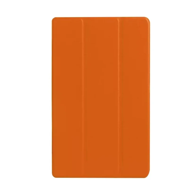 Трехслойный Магнитный смарт-чехол из полиуретановой кожи для Asus Zenpad 8,0 Z380 Z380C Z380KL 8 дюймов флип-стенд Роскошные Чехлы для планшетов - Цвет: Orange