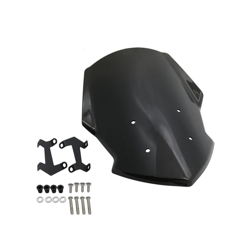 Motorcycle Accessory Windshield For Yamaha Outer Parts Windscreen Air Deflecto MT07 2018 2019 accessories | Автомобили и