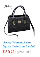 Aelicy, модная женская сумка большого размера, сумка-тоут, Женская Повседневная сумка-мессенджер, модная маленькая квадратная сумка на одно плечо 1028