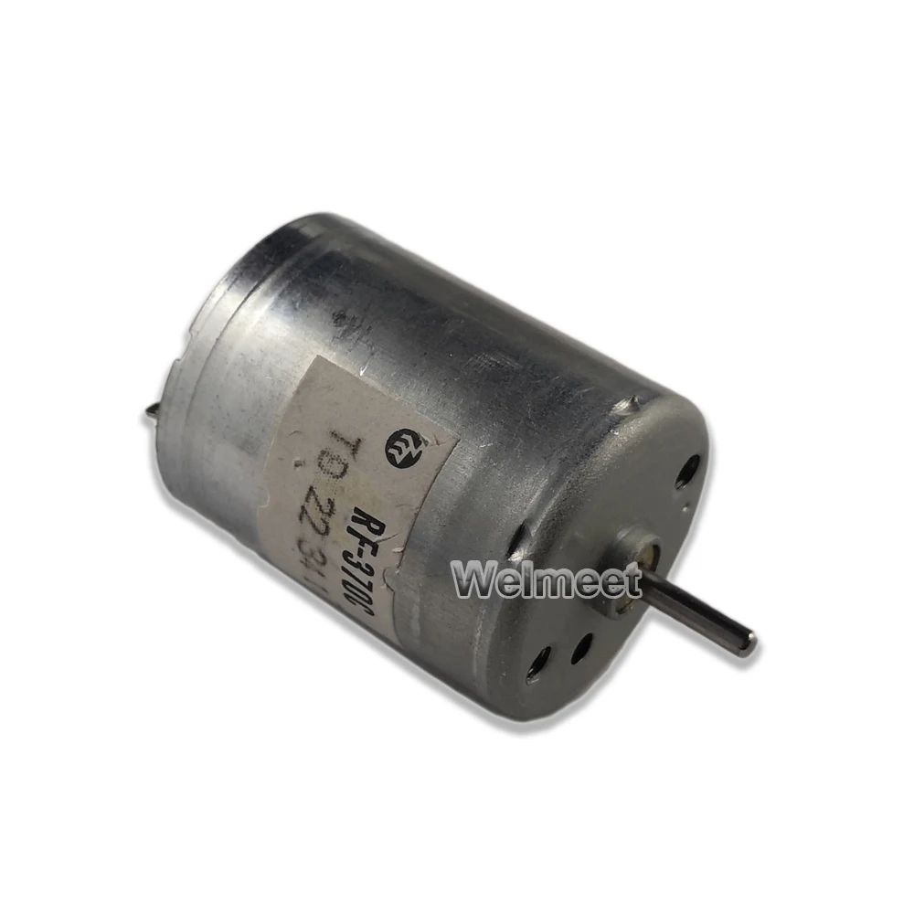 1 шт. RF 370C DC7.2V 12000 об/мин микро металлическая щетка DC мотор для DIY игрушечного