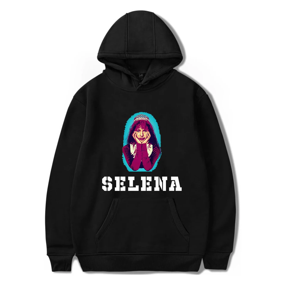 Классический известный бренд Selena quintanilla толстовки женские/мужские осенние
