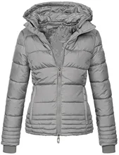 New ZOGAA Warm Women Coat Winter Thick Short Padded Jacket Women Fashion Padded Jacket Women Zipper Cotton Jacket Ladies Parkas