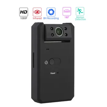 

WIFI Mini Camera 4K HD Secrety Camcorder Infrared Night Vision smart Micro Cam with 180 Degree Rotation Motion