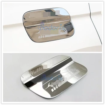 

For Volkswagen VW Tiguan Mk2 2017 2018 Fuel Tank Cap Gas Box Cover Panel #304 Stainless Steel Chrome Car Styling Accessories