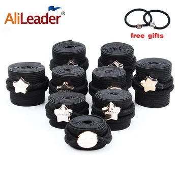 

Alileader 100Cm Length Wig Elastic Band Adjustable Wig Elastic Band Black Adjustable Elastic Band For Wigs Making Wig Cap Bands