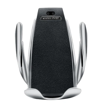 

10W Wireless Car Charger S5 Automatic Clamping Fast Charging Phone Holder Mount in Car for iPhone xr Huawei Samsung IX153
