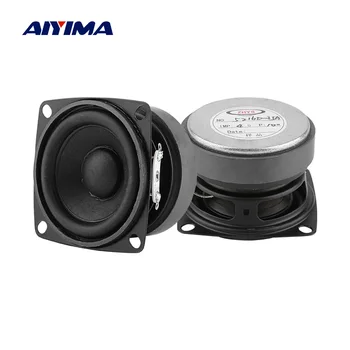 AIYIMA 2Pcs 휴대용 오디오 스피커 홈 시어터 diy에 대 한 53MM 4 옴 15W 전체 범위 사운드 스피커 미니 스피커
