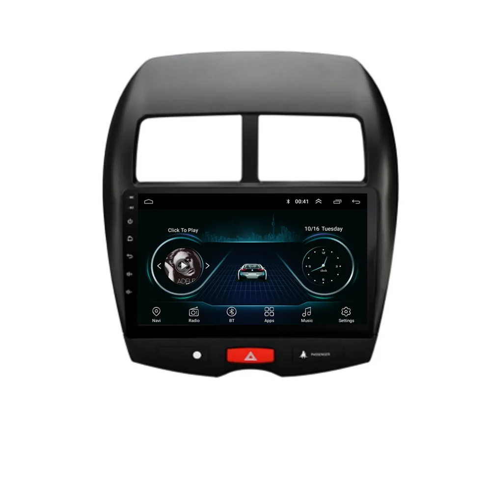 Мультимедийный проигрыватель Mitsubishi ASX Android 10 1 для 2010 2011 2012 2013 2014 2015-2017 стерео