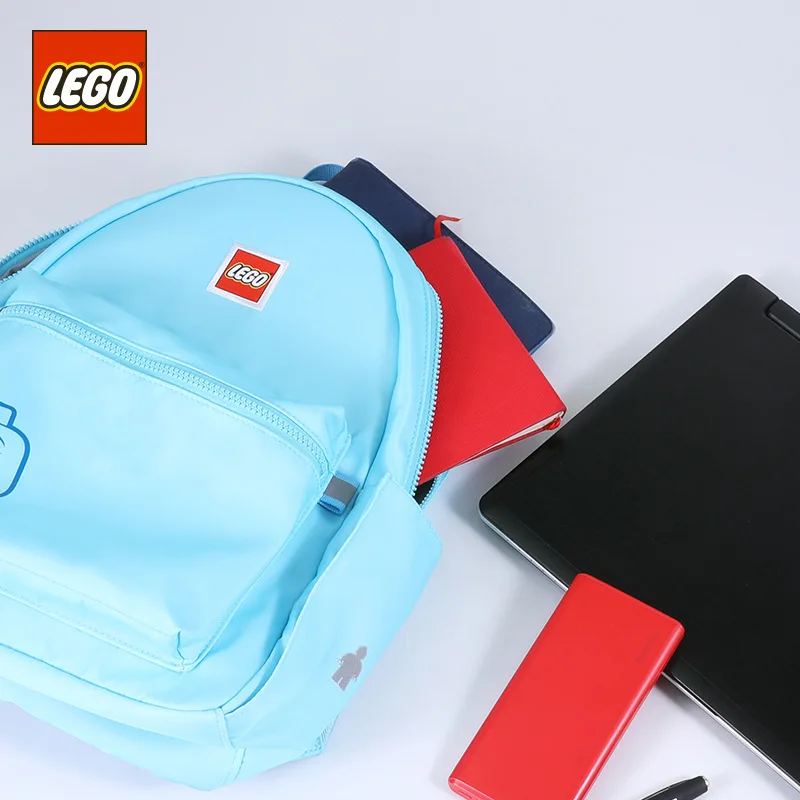 Lego LEGO New Style CHILDREN'S School Bags Macarons Backpack 312-Year-Old GIRL'S And BOY'S Spine-Backpack