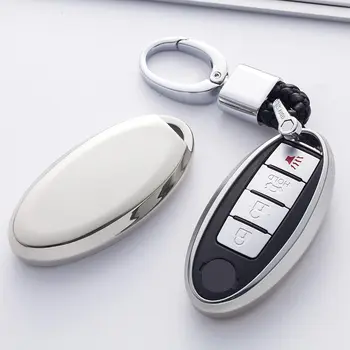 

Soft TPU key case for car key cover For Nissan Infiniti QX50 Q50L Car Holder Shell Colorful Car-Styling Accessories car interior