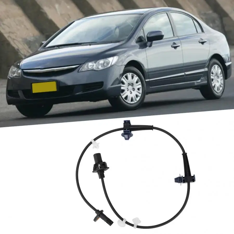 Передний левый ABS Датчик скорости колеса 57455-E01 Подходит для Honda Civic 2006 2007 2008 2009 2010 2012 ABS Датчик скорости колеса