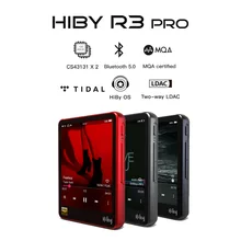 HiBy R3Pro MP3 ağ akışı müzik çalar işe kayıpsız dijital ses gelgit MQA 5g wifi LDAC DSD web radyo çift CS43131