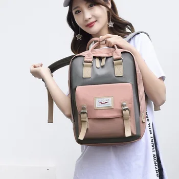 

Oxford Women School Backpacks Latop Backpack Female Waterproof Bagpack School Bags Teenage Girls Travel Bag New