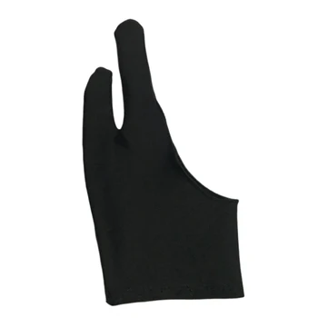 

5 Pcs Elastic Artist Student Soft Pen Graphic Drawing Comfortable Glove Keep Clean Anti Fouling Tablet Pad 2 Finger