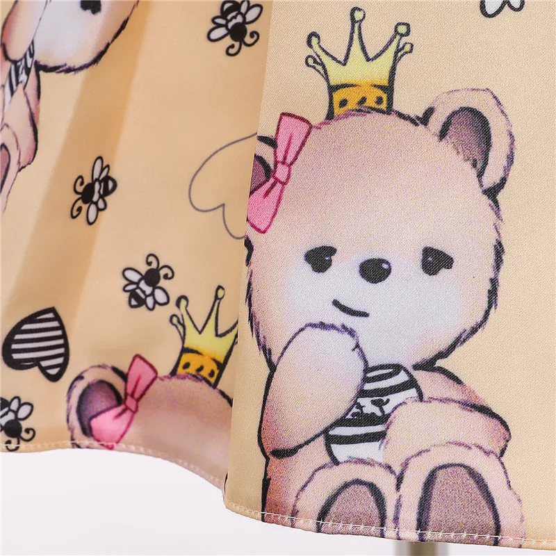 bear pinted dress07