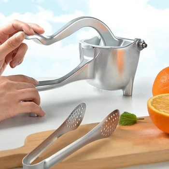 

1 Pack Juicer Manualp, Portable Manual Juicer Single Press Lemon Squeezer Metal Lemon Lime Citrus Manual Squeezer
