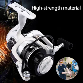 

9kg Max Drag Spinning Fishing Reel Graphite Body Carbon Fiber Drag Washer 5.2:1/4.5:1 Gear Ratio Fishing Coil Wheel Machine