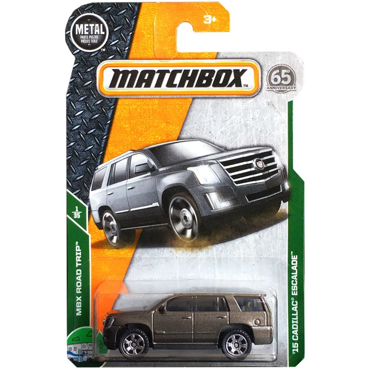 2019 спичечная коробка 1:64 Автомобиль 15 CADILLAC ESCALADE металлический корпус коллекция