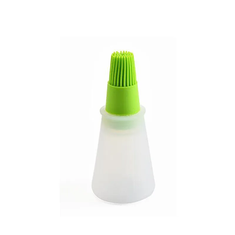 1 Pcs Multipurpose Portable Silicone Oil Bottle With Brush