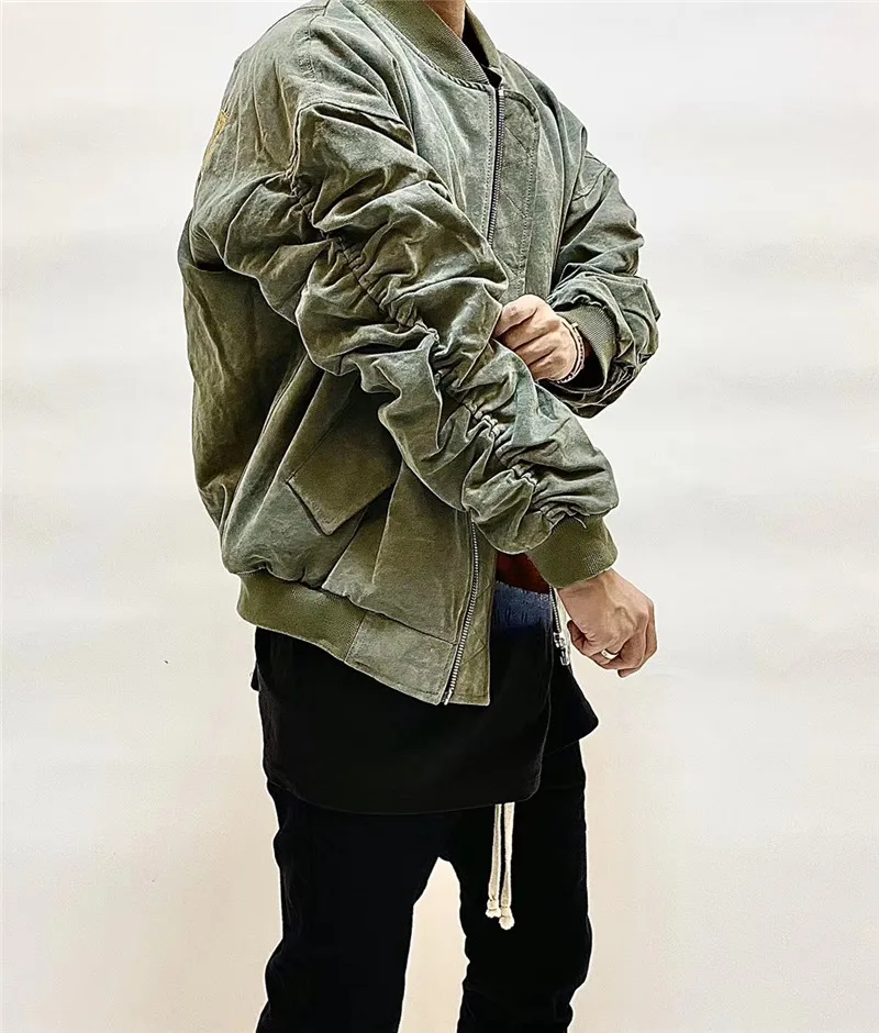 ジャケット・アウター ASKYURSELF OVERSIZED BOMBER JACKET PAISLEY POCKET BOMBER JACKET - ASKYURSELF