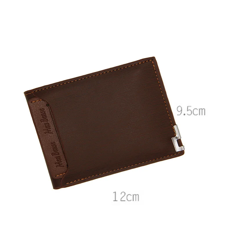 Litthing Vintage Men Leather Brand Luxury Wallet Short Slim Male Purses Money Clip Credit Card Dollar Price Portomonee Carteria