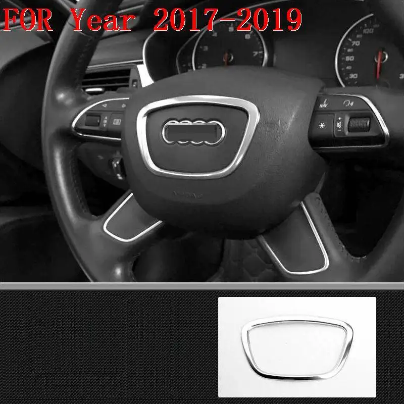 Рулевое колесо автомобильное декоративное Авто персонализированное модифицированное Авто Стайлинг Чехлы аксессуары части яркие 17 18 19 для Audi A3