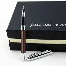 Креативный кожаный металлический корпус Шариковая ручка офисная для школы канцелярский подарок; ручка Роскошная шариковая ручка