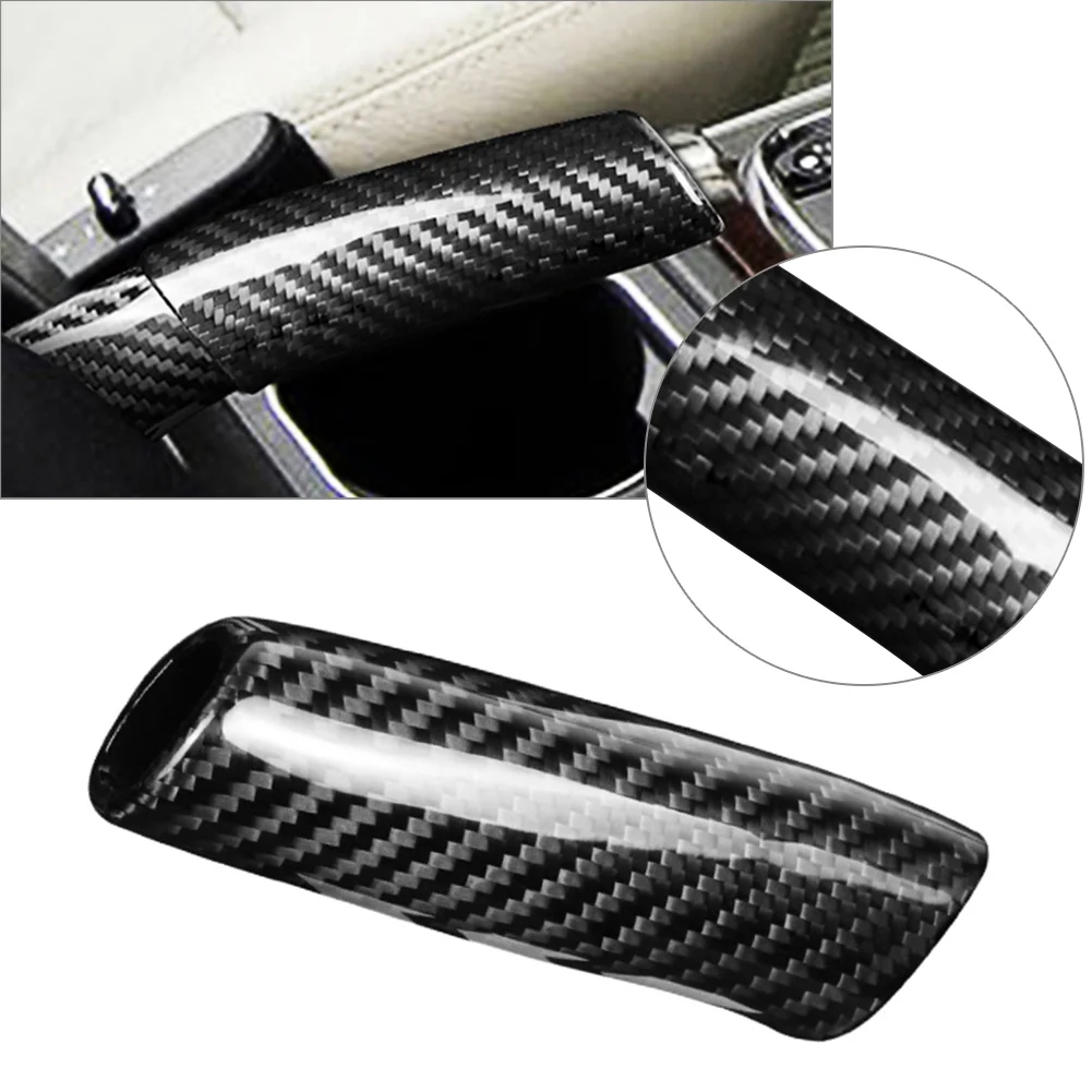 

Car Handbrake Handle Cover Replacment Carbon Fiber Accessories For Mercedes Benz A B Class A180 A200 A220 A250 B180 B200 B250