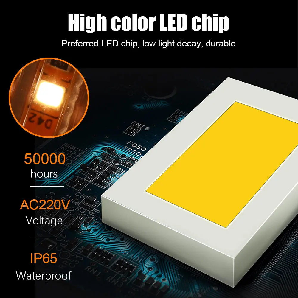 Светодиодный светильник SMD2835 220 В 120 светодиодный/м белый/теплый белый