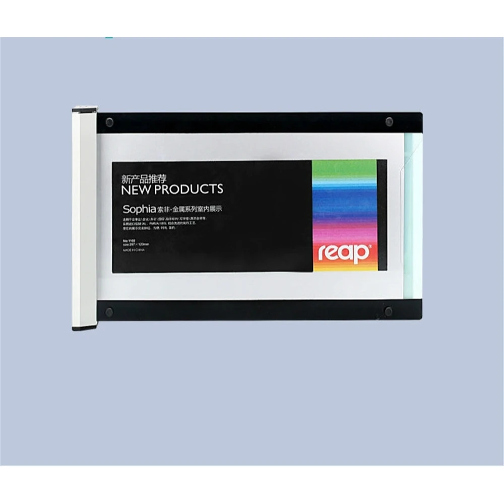 acrylic-cover-297-120mm-horizontal-wall-mount-sign-holder-picture-photo-poster-display-door-signage-frame-indicator-label-case