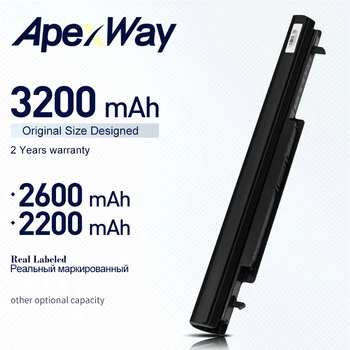 

ApexWay laptop battery for Asus A31-K56 A32-K56 E46 E46C E46CB E46CM K46C K46CA K46CB K46CM K46V K56C K56CA K56CB K56CM K56V