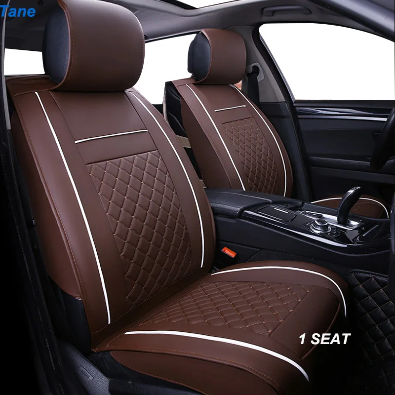 Tane leather car seat cover For honda freed stream accord crv civic 2006 2011 city 2010 fit accessories seat covers for car - Название цвета: color 2