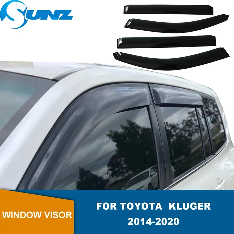 Защита от погодных условий оконный козырек для Toyota Kluger 2014 2015 2016 2017 2018 2019 2020 защита