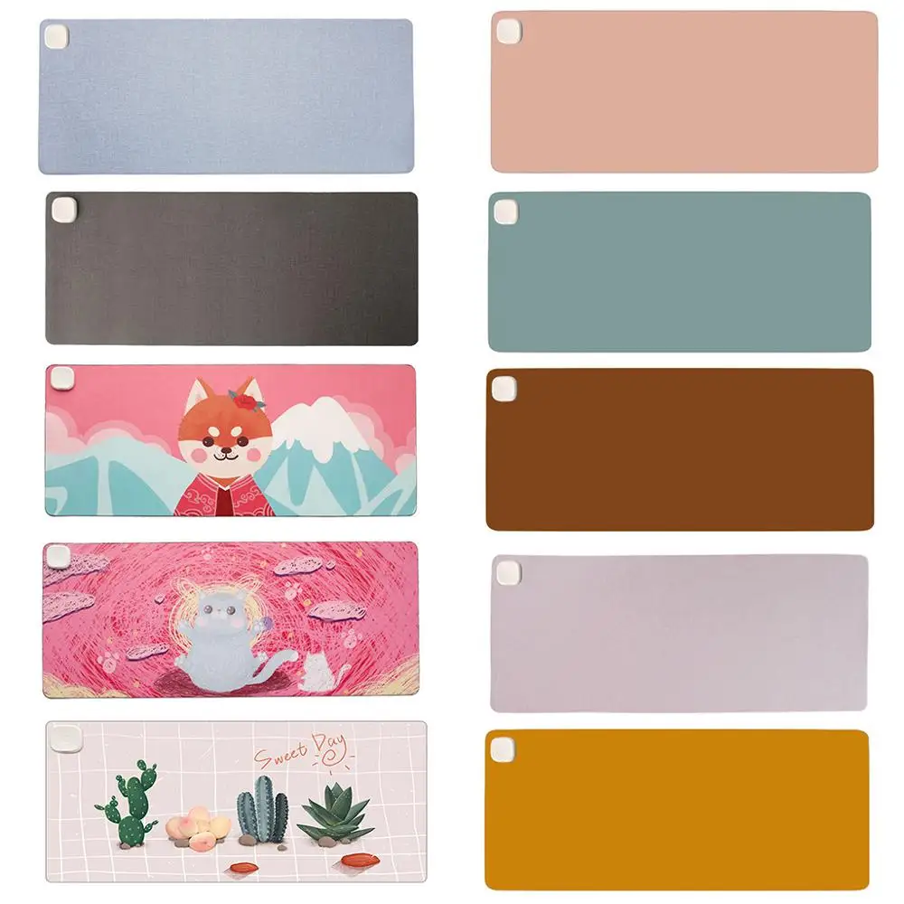 

Brand New Warm Desk Pad, 3 Speeds Touch Control Warm Big Mouse Pad, Extended Edition Gaming Mouse Mat, Foot Warmer Pad