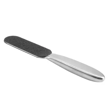

File Scrubber Stainless-Steel Pedicure Foot-Rasp Callus-Remover Black Silver Foot Cuticle Skin Callus Remover Pedicure Care