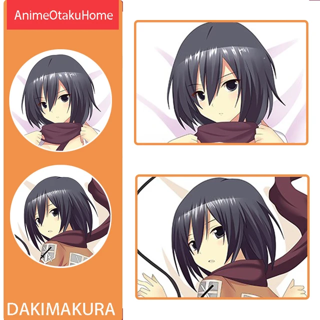 Best Mikasa Body Pillow Dakimakuras Anime Body Pillow atelieryuwa